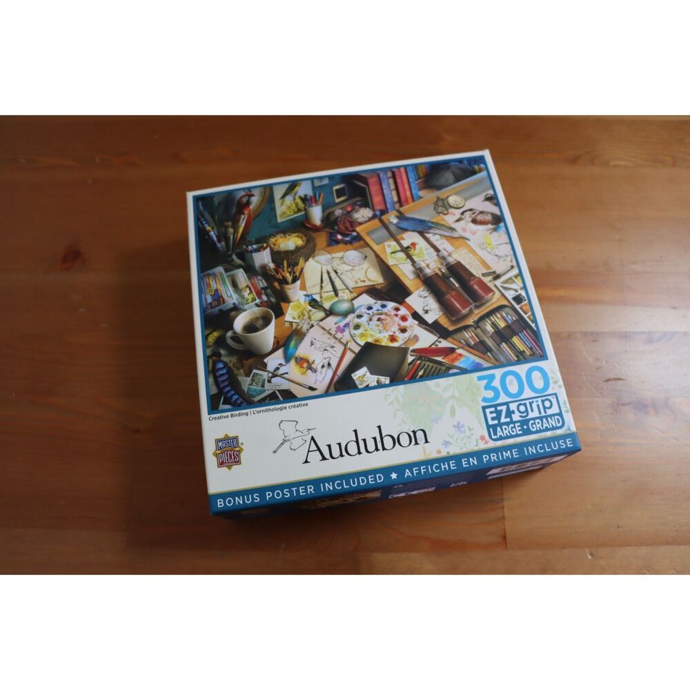 Audubon Creative Birding 300 Piece Puzzle